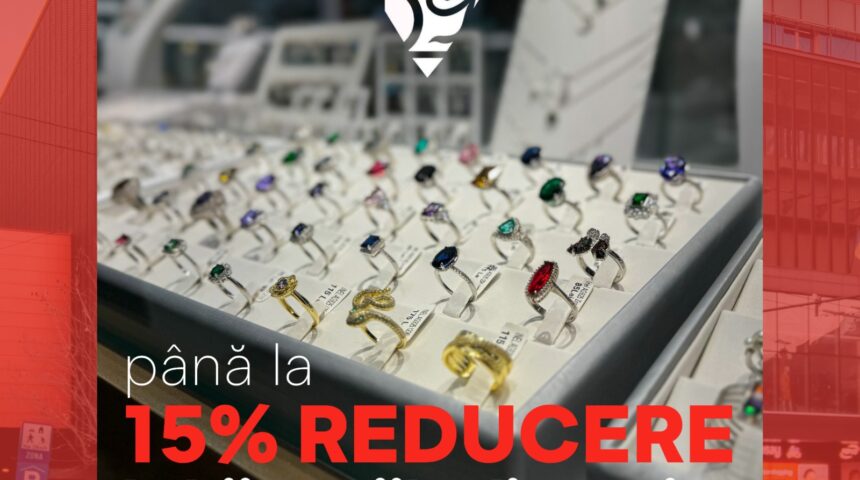 Până la 15% reducere la bijuteriile de argint