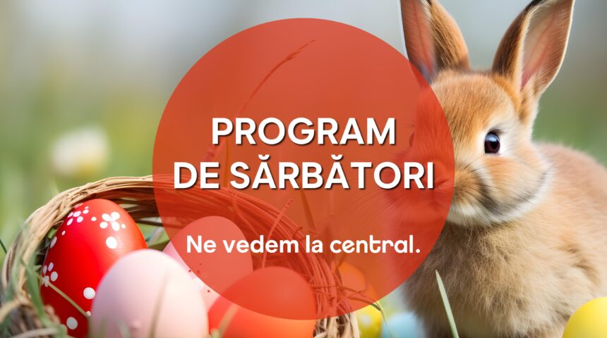 Program Paști 2025