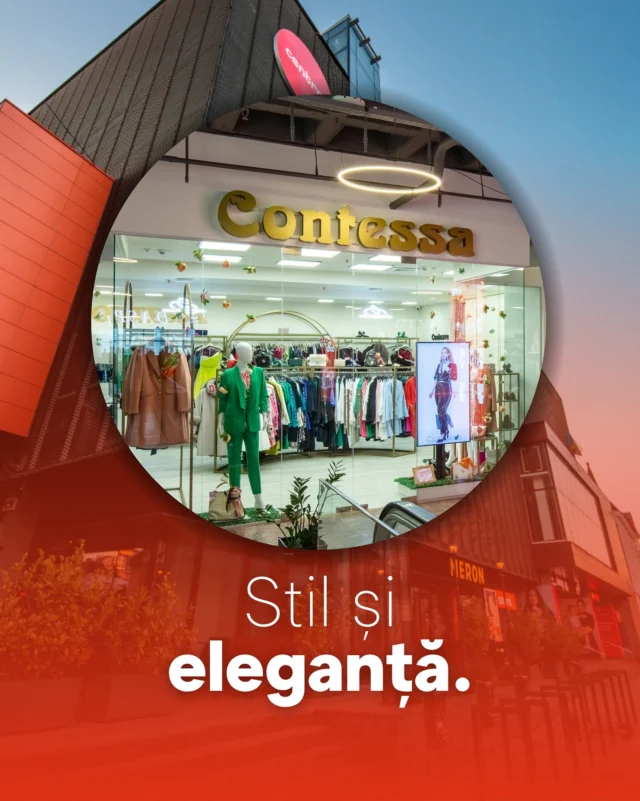 Evenimentele deosebite necesită ținute pe măsură, iar @contessa_fashion_ te așteaptă la etajul unu din Central cu piese create special pentru a te simți mereu încrezătoare! ✨🛍️

Ne vedem la Central.

#centralcluj #clujnapoca #clujlife